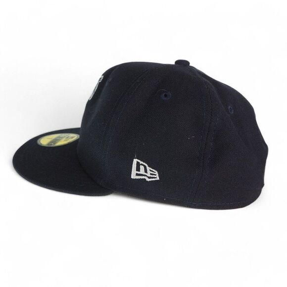 New Era Charlotte Knights Minor League Baseball Fitted Hat Black Size 7 - Picture 2 of 9